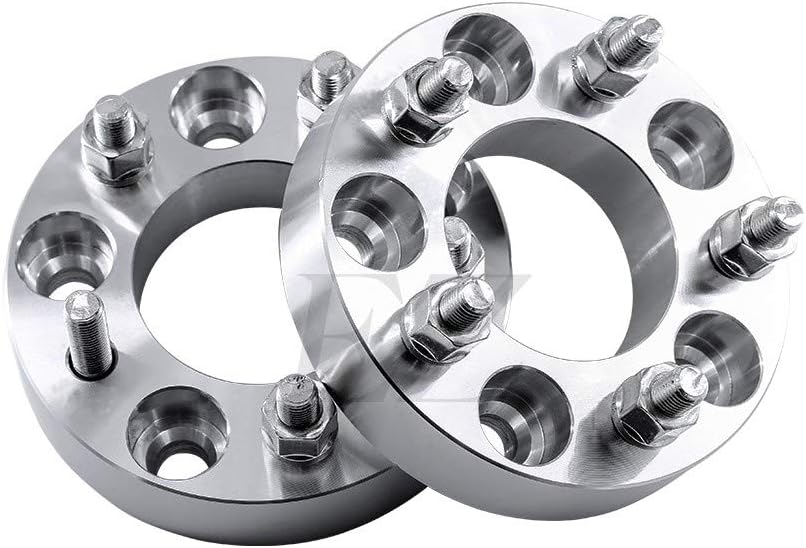 2 Wheel Adapters 5x5.5 to 5 Lug 5" Thickness 1 Inch M27680