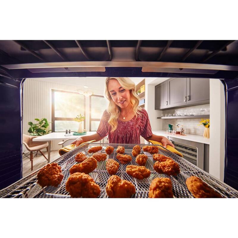27 in. Double Electric Wall Oven with Convection Self-Cleaning in Stainless Steel W467366