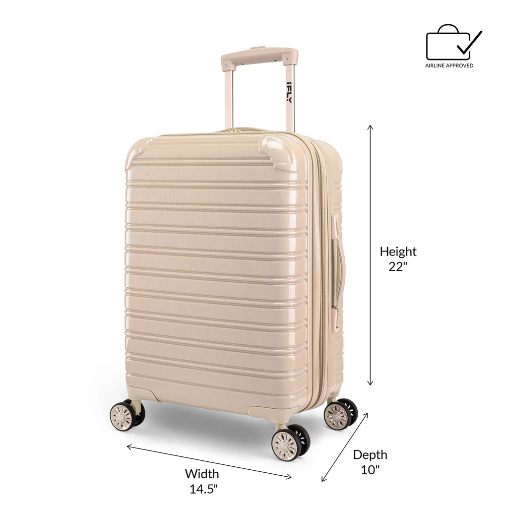 2 Piece Set 20" Carry-on and 28" Checked Hardside Luggage O71949