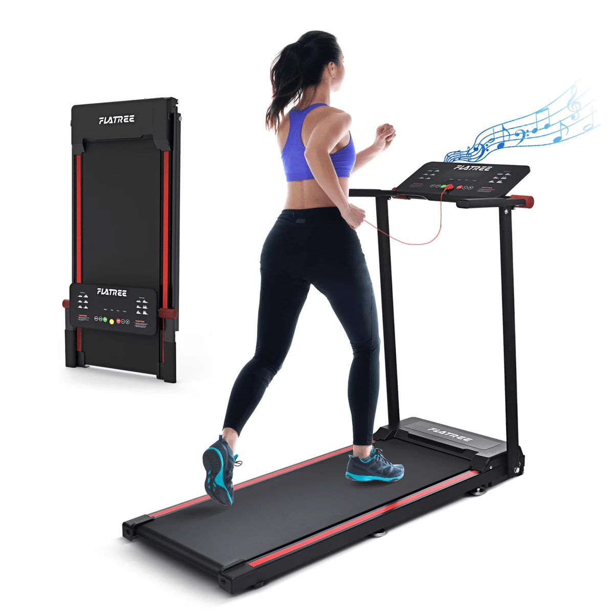 Folding Treadmill with 12 Preset Programs, 3.0 HP and 220 LBS Capacity Z68177