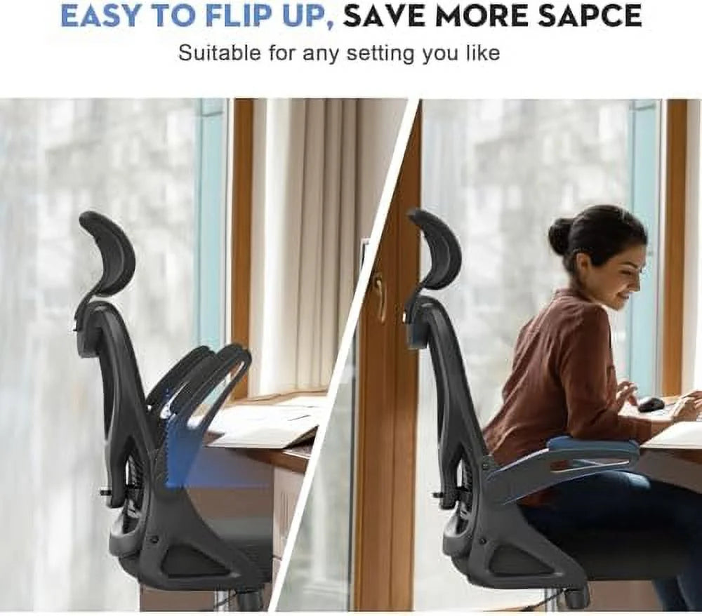 Ergonomic Office Chair with Headrest & Lumbar Support L4794