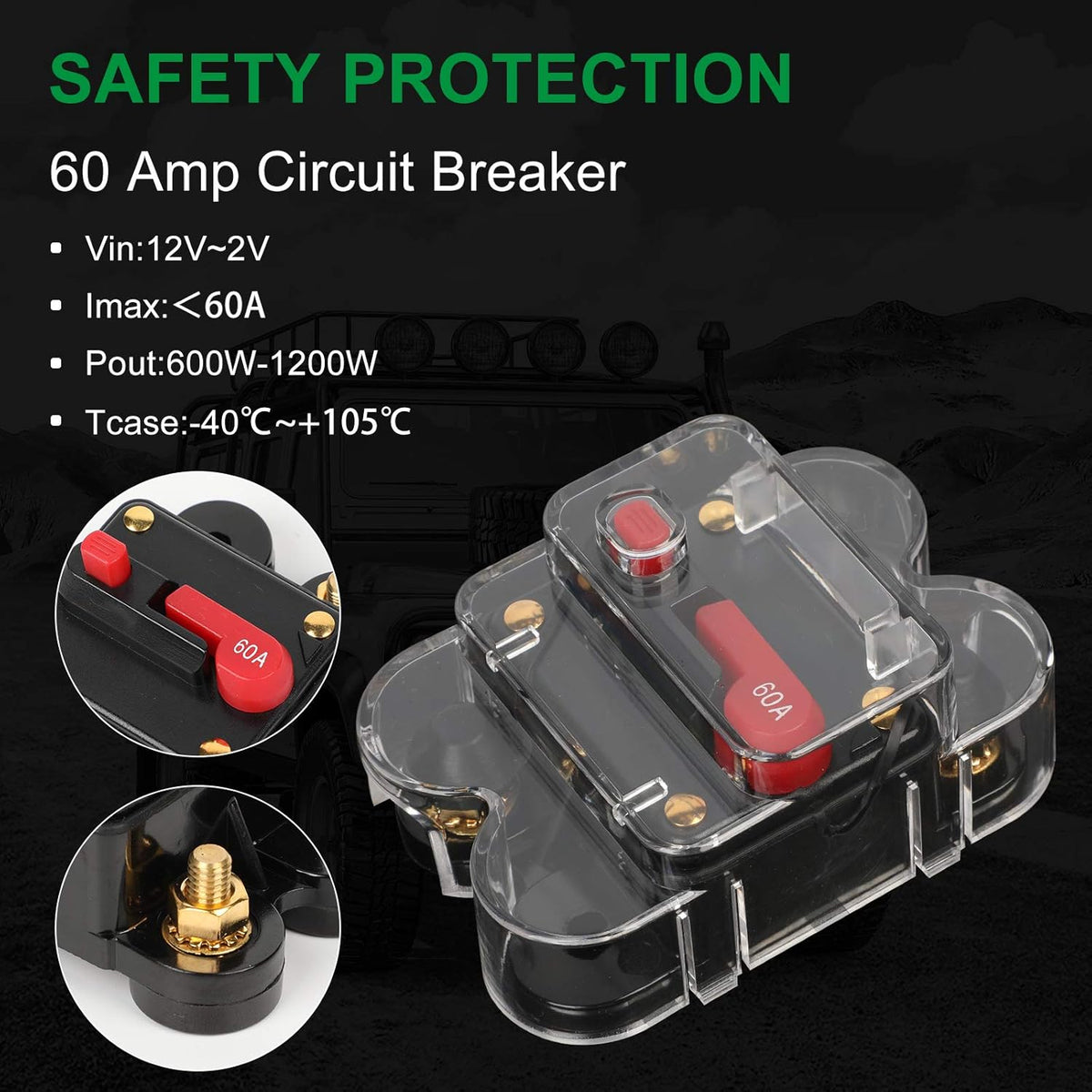 8 Gang Touch Switch Panel with Harness and Stickers Z436