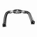 Chrome Low Profile Air Box Kit with Black Duct S924