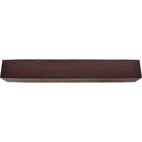 Rough Sawn Faux Wood Fireplace Mantel I8366