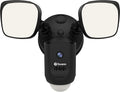 White 1080p Wi-Fi Floodlight Security Camera with Color Night Vision C408760