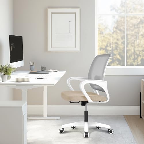 Black Ergonomic Mesh Office Chair with Lumbar Support S297184