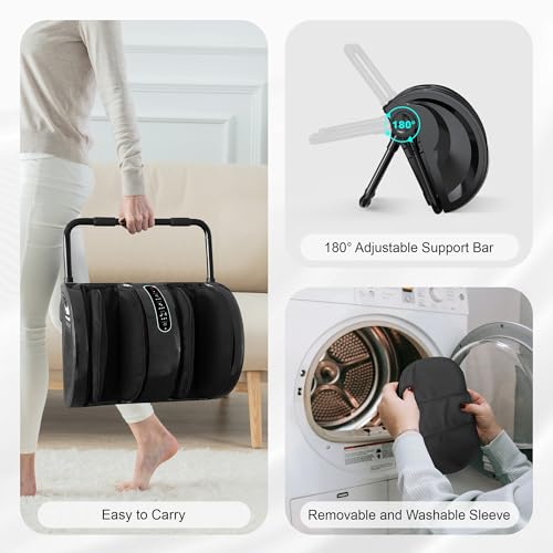 Foot Massager with Heat, Shiatsu Feet and Calf Massager Machine D874953