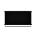 Black Floating Closet with Shelf and Rod Y182850