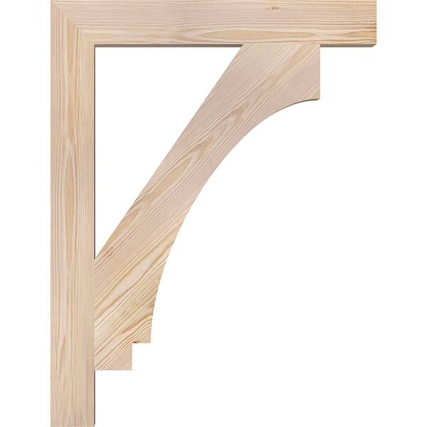 Douglas Fir Imperial Block Smooth Bracket R5314