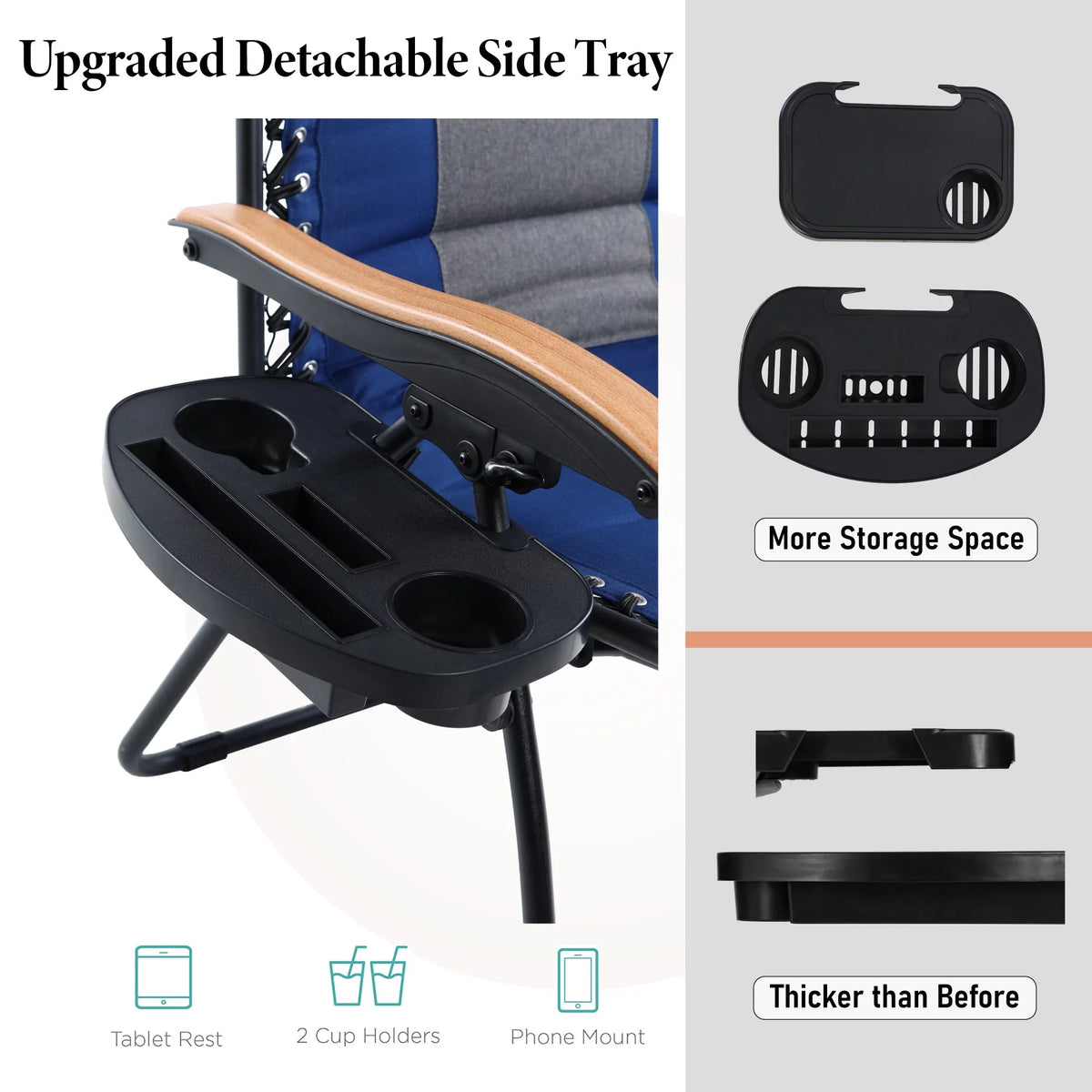 Oversized Padded Zero Gravity Chair X646