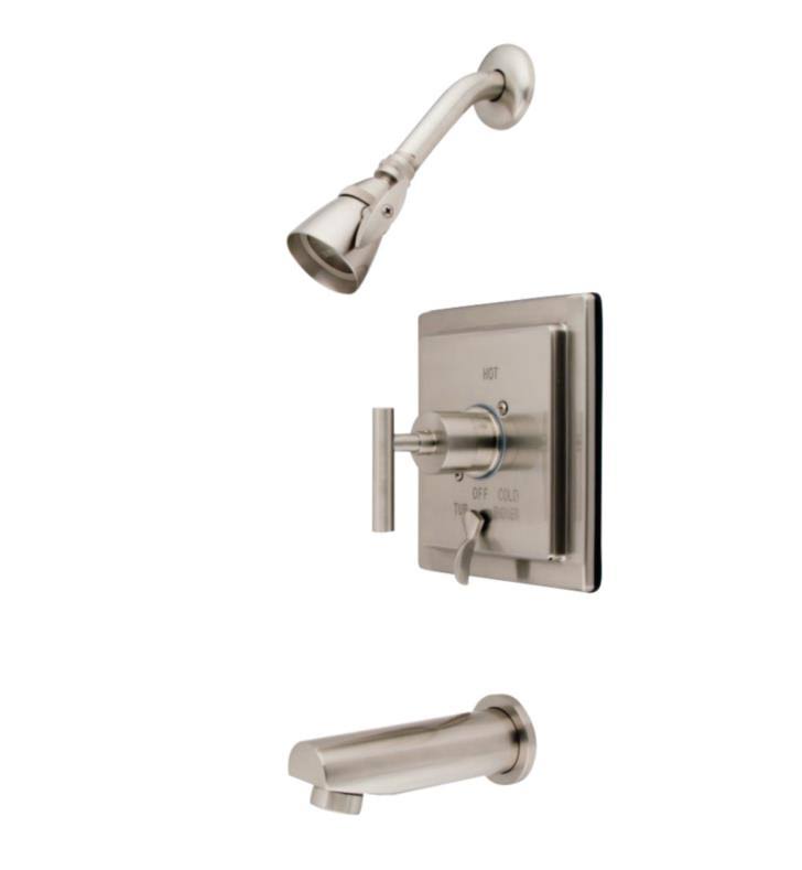 Polished Brass Tub Shower Faucet Z956