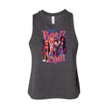Juniors Cropped Racerback Tank Top I22828
