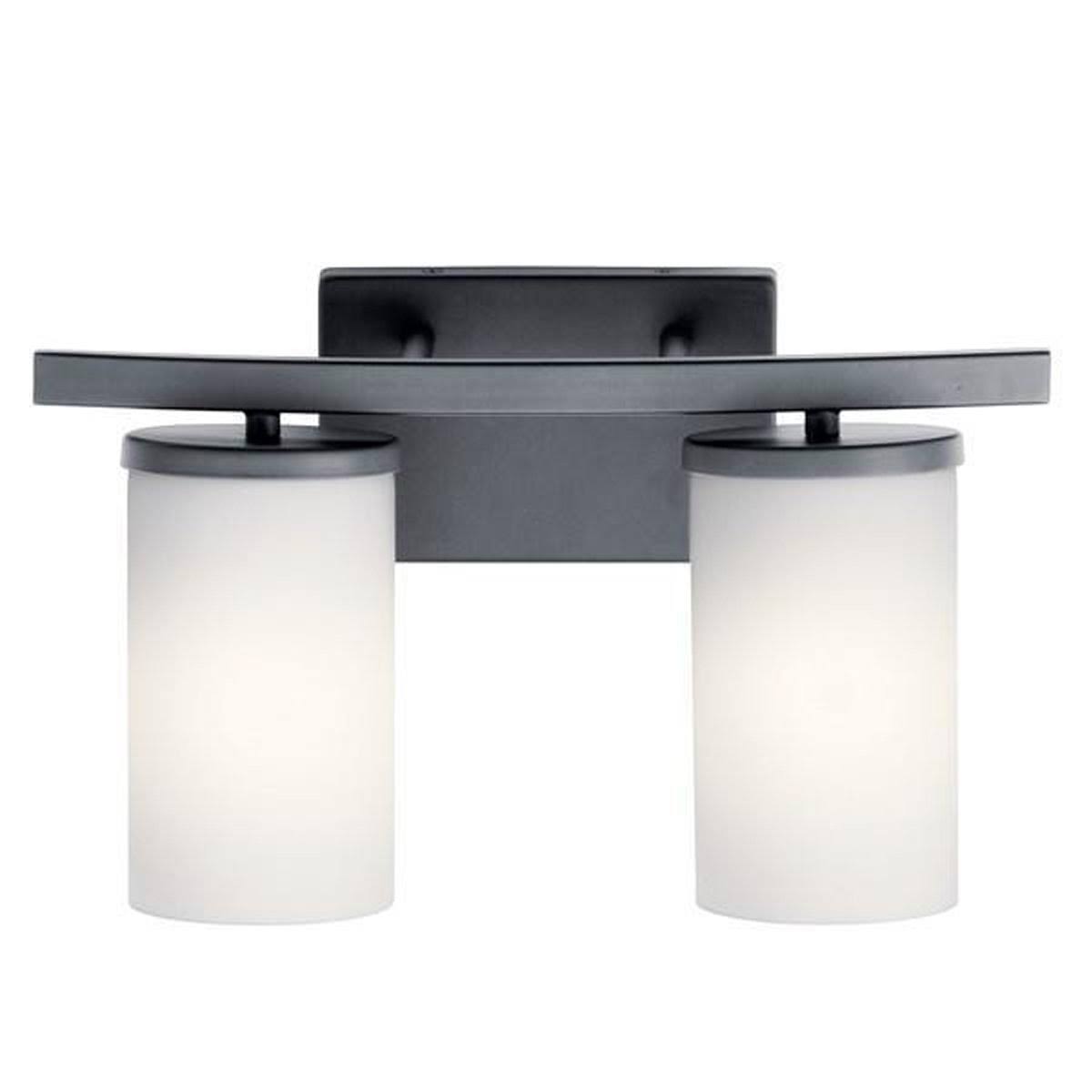 Brushed Nickel 2 Light Bath Light Z870