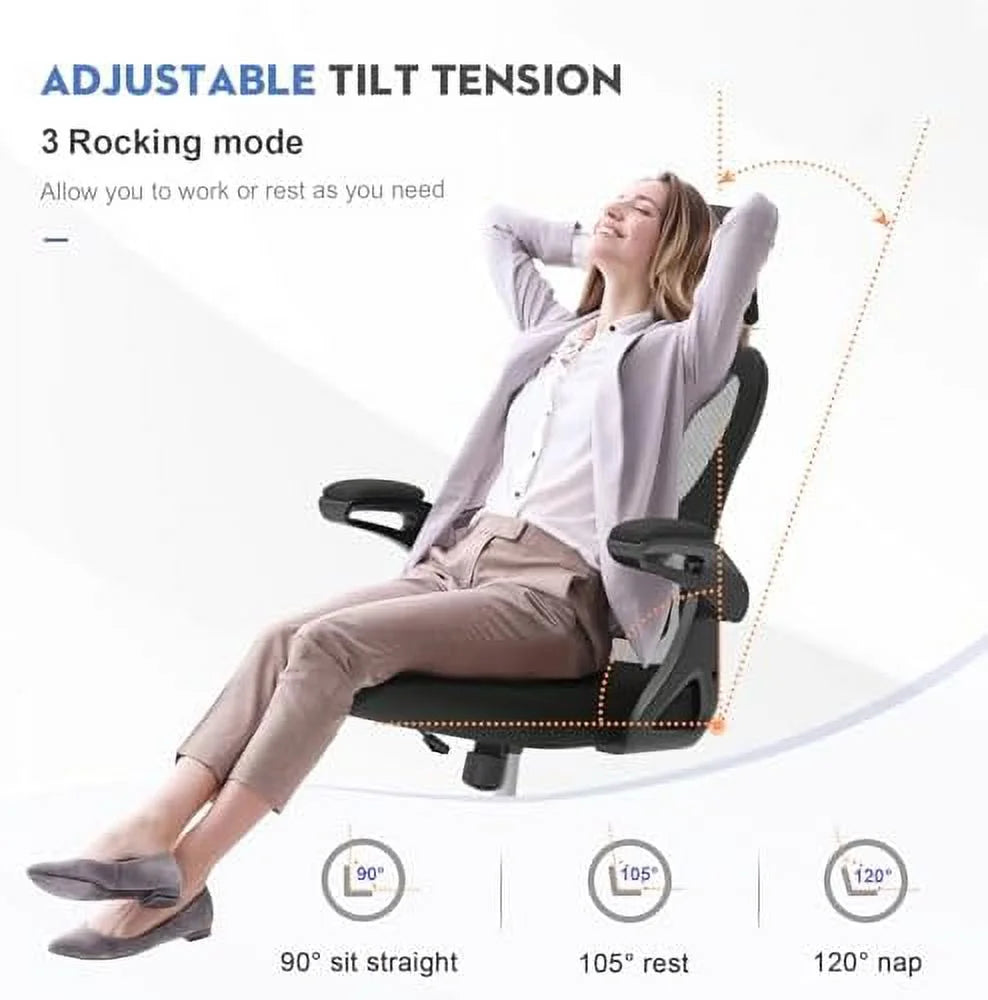 Ergonomic Office Chair with Headrest & Lumbar Support L4794