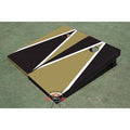 Gold and Black Triangle Cornhole Board M78395