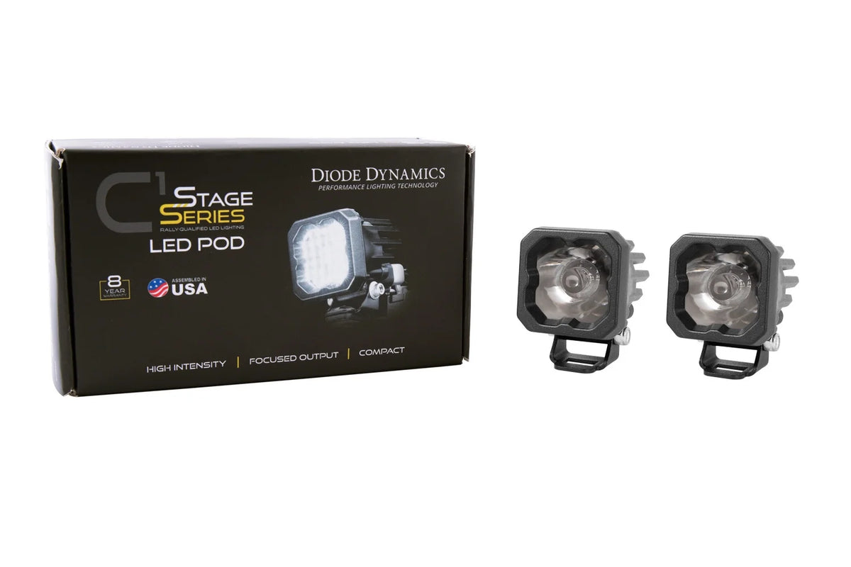 White LED Pod Light Pair P52315