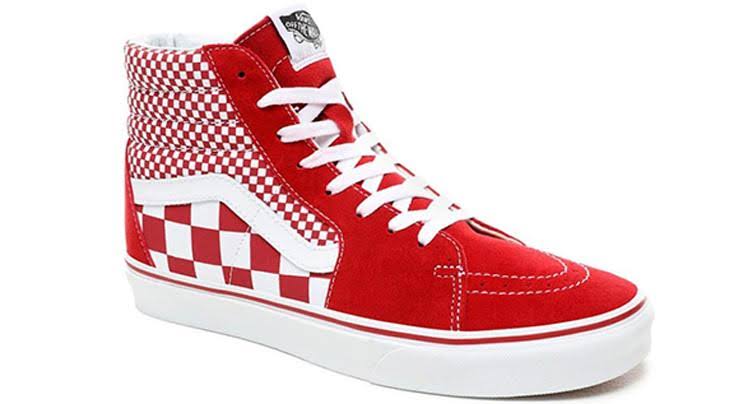 Checker Sk8-Hi Shoes Size 9 S6828