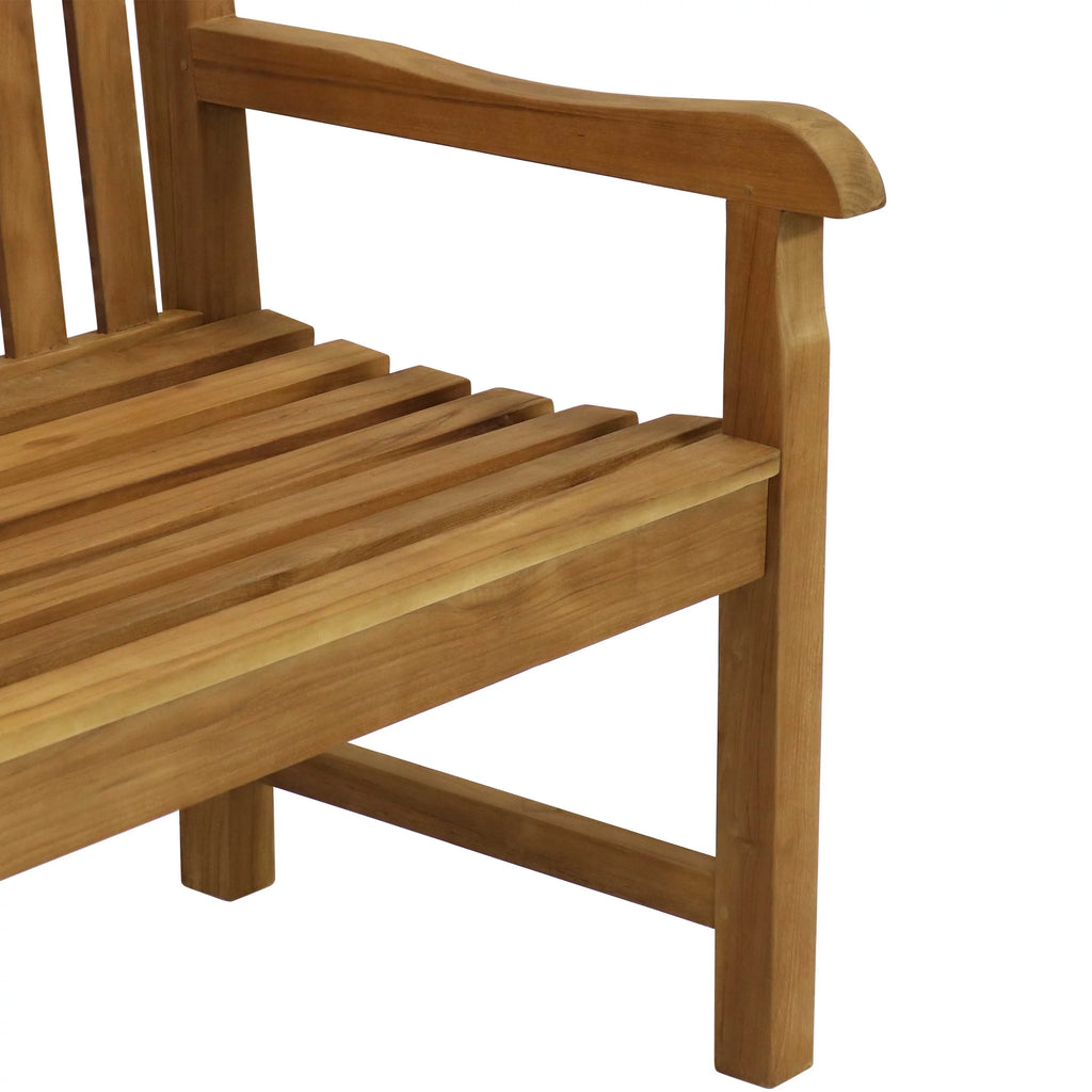 Teak Wood Patio Garden Bench E75801
