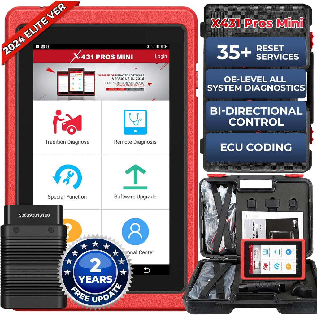 ECU Coding Diagnostic Scanner Bi-Directional Scanner with Bluetooth M377