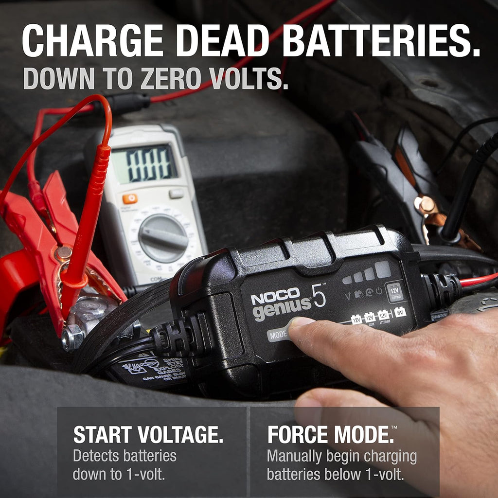 5-Amp Smart Battery Charger and Maintainer Pack of 2 L197787