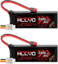 3S 11.1V 80C 5200mAh LiPo Battery with Deans T Plug 2 Packs X4995