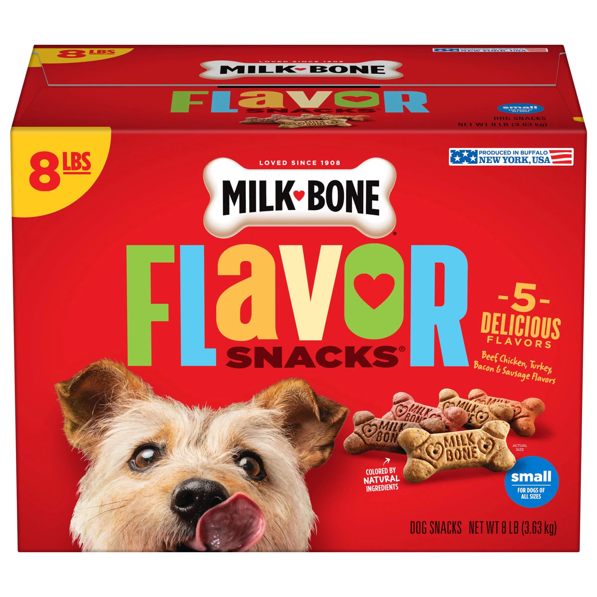 Small Dog Biscuits, 8-Pound R8783