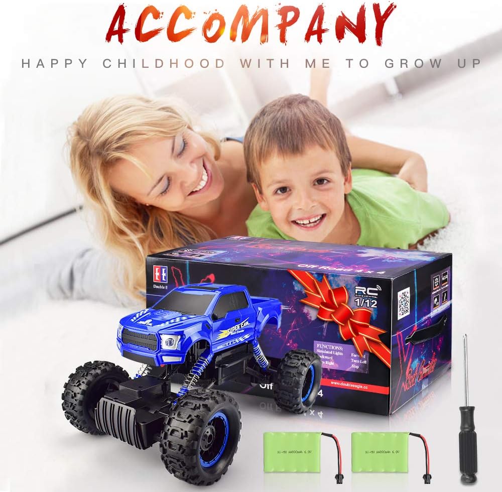 1:12 Off Road 4WD Monster Truck RC Car with 2 Batteries S73352