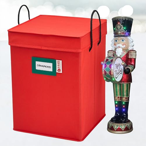 Storage Box for Nutcrackers and Figurines with Adjustable Dividers Q28449