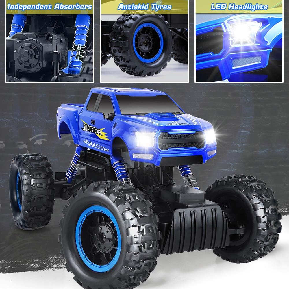 1:12 Off Road 4WD Monster Truck RC Car with 2 Batteries S73352