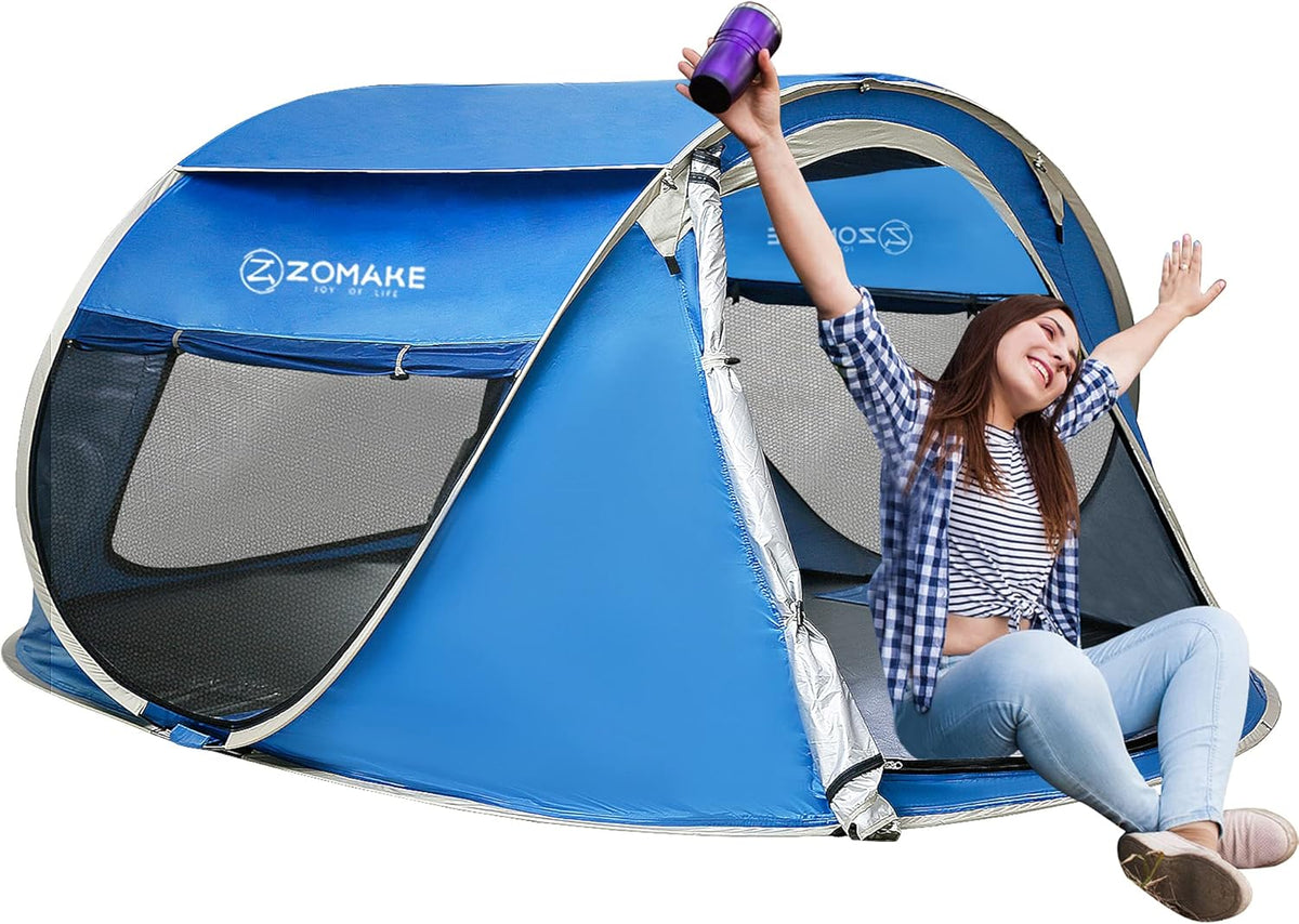 Pop Up Tent 2-4 Person with Carrying Bag M532