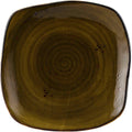 Brown Square Plate P504155