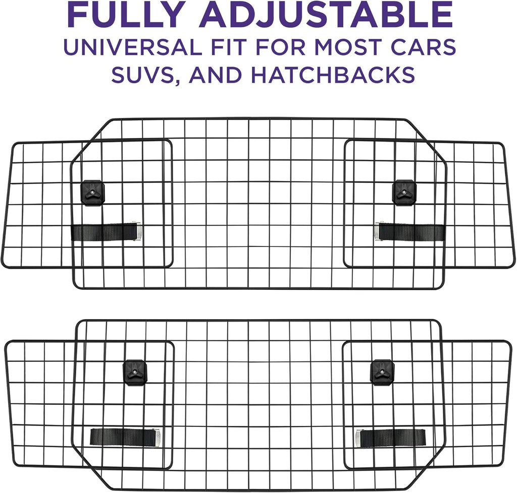 Adjustable Heavy-Duty Wire Mesh Dog Barrier Pack of 2 F26445
