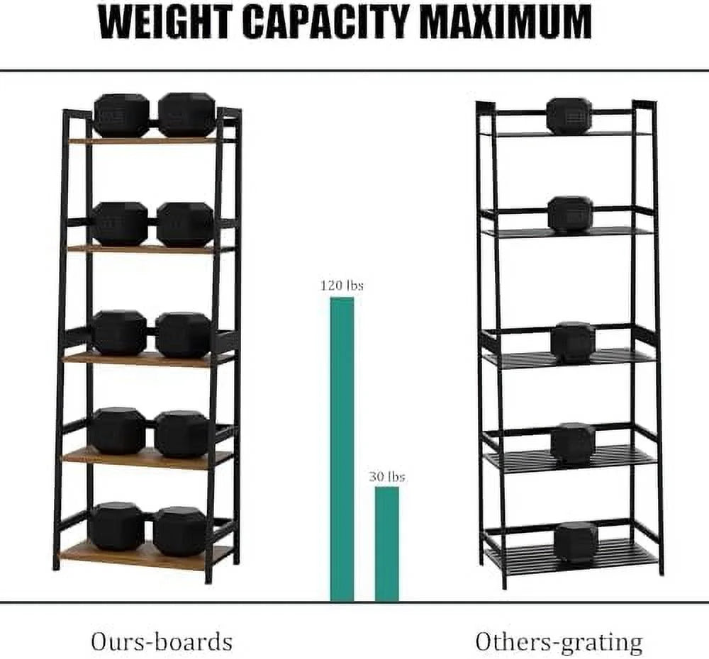 5 Tier Tall Bookcase W184807