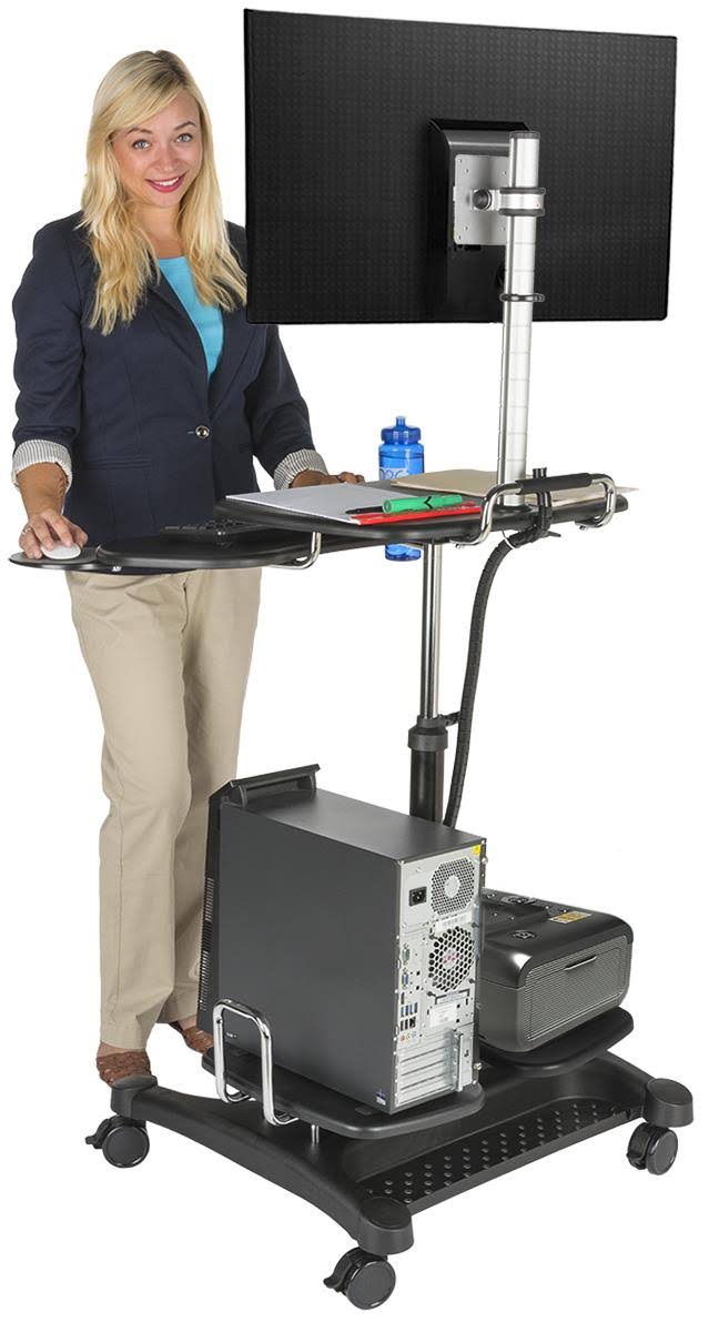 Heavy Duty Mobile LCD/LED AV Cart G290