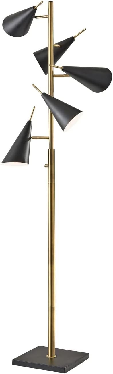 Antique Brass Tree Lamp W46308
