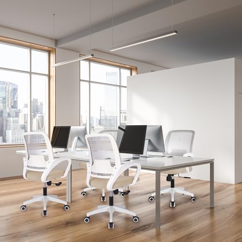 Black Ergonomic Mesh Office Chair with Lumbar Support S297184