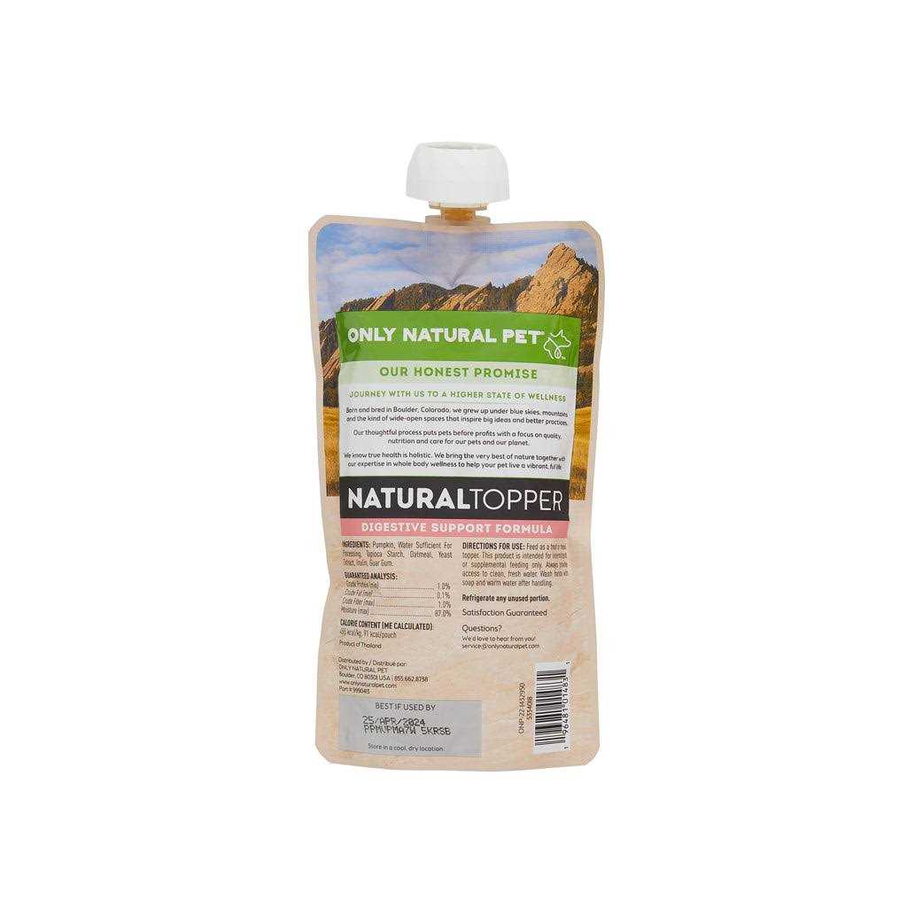 Natural Pet Digestive Support Dog Food Topper V53074