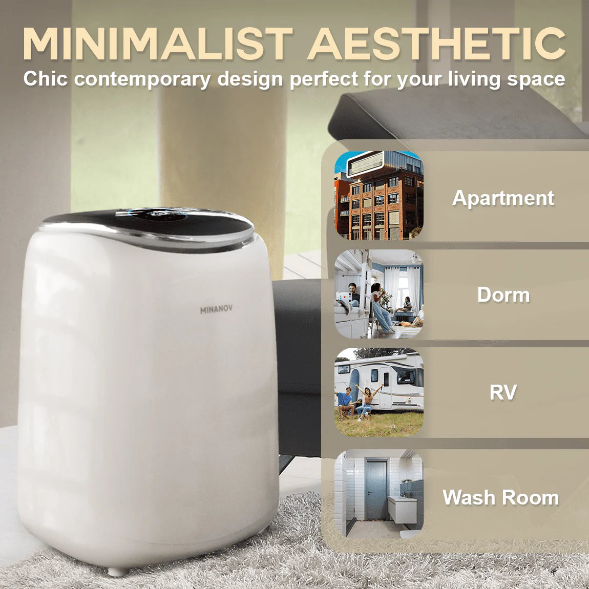 Mini Portable 2 in 1 Washer and Spin Dryer L449