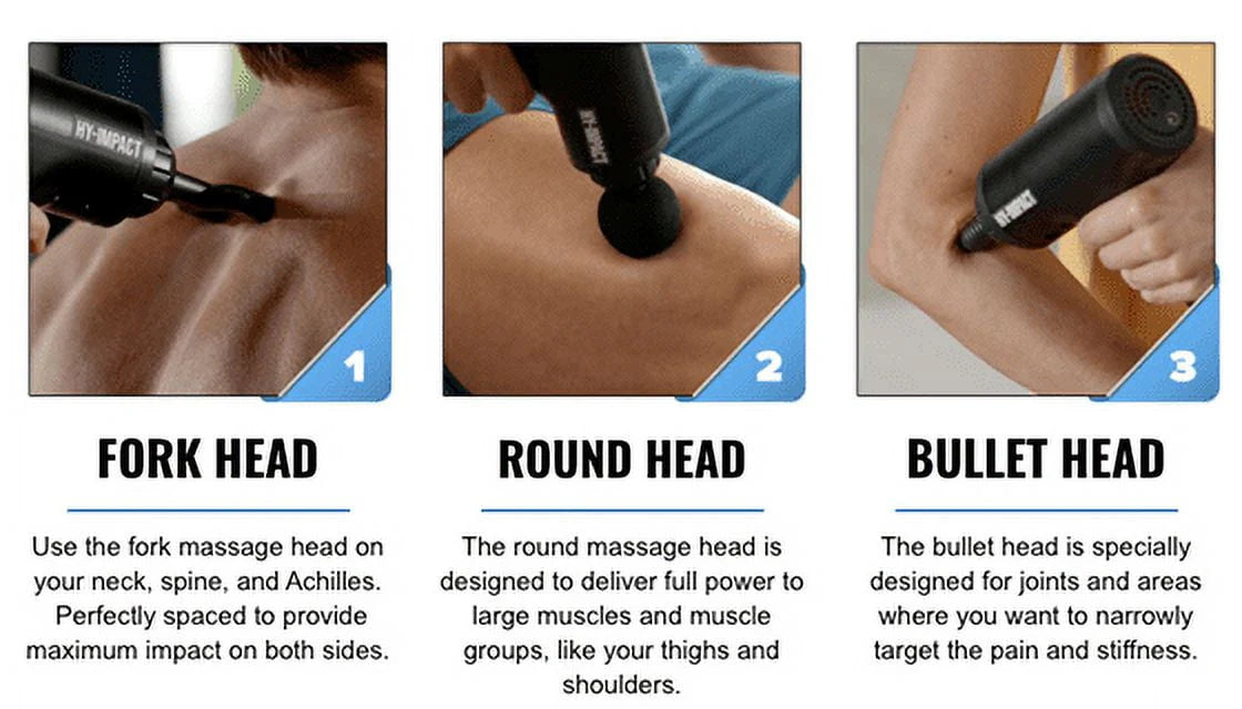 Cordless Deep Tissue Muscle Massager V1286