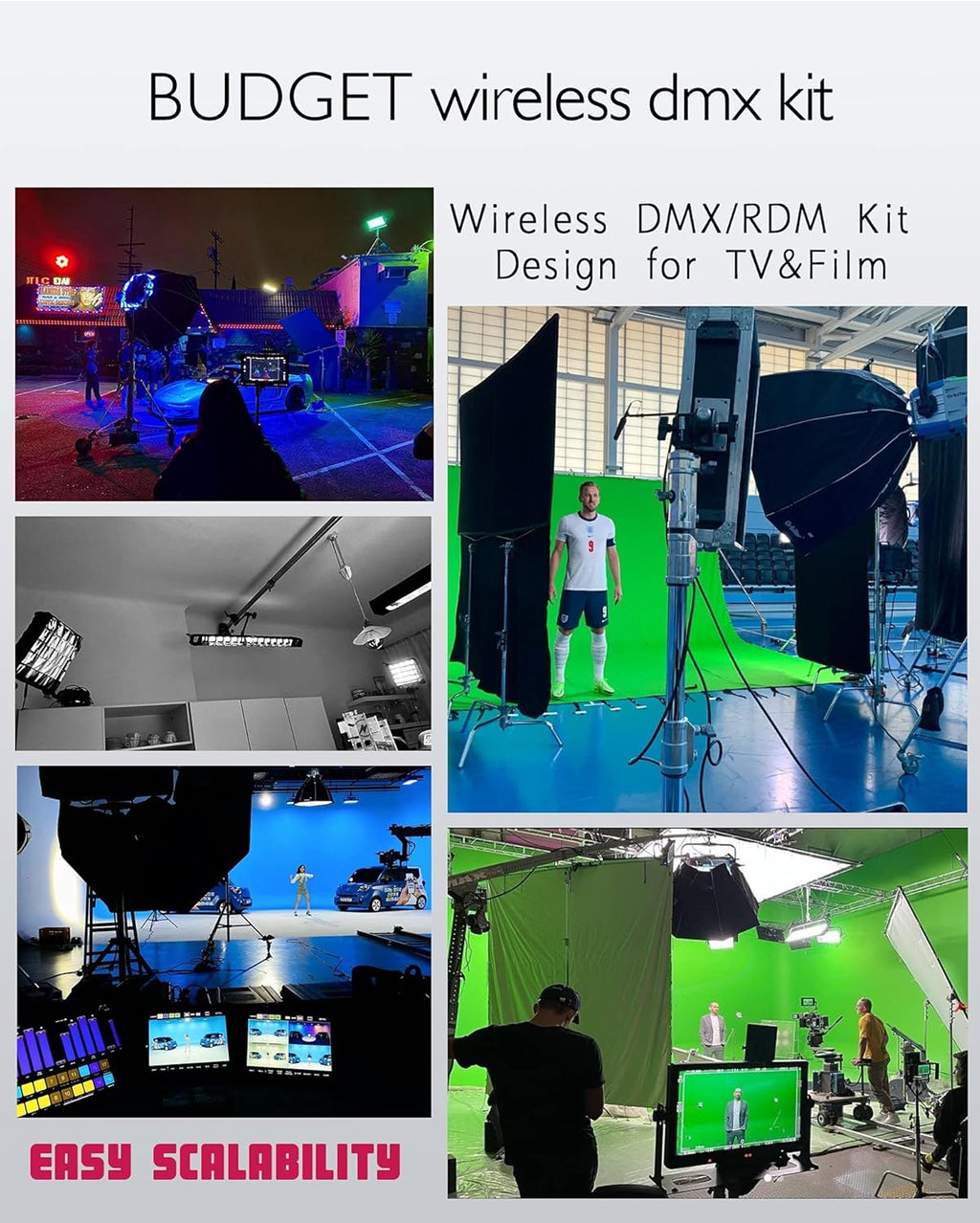 2.4g Wireless WiFi DMX Easynode L2148