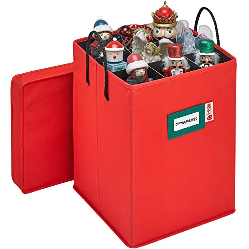 Storage Box for Nutcrackers and Figurines with Adjustable Dividers Q28449