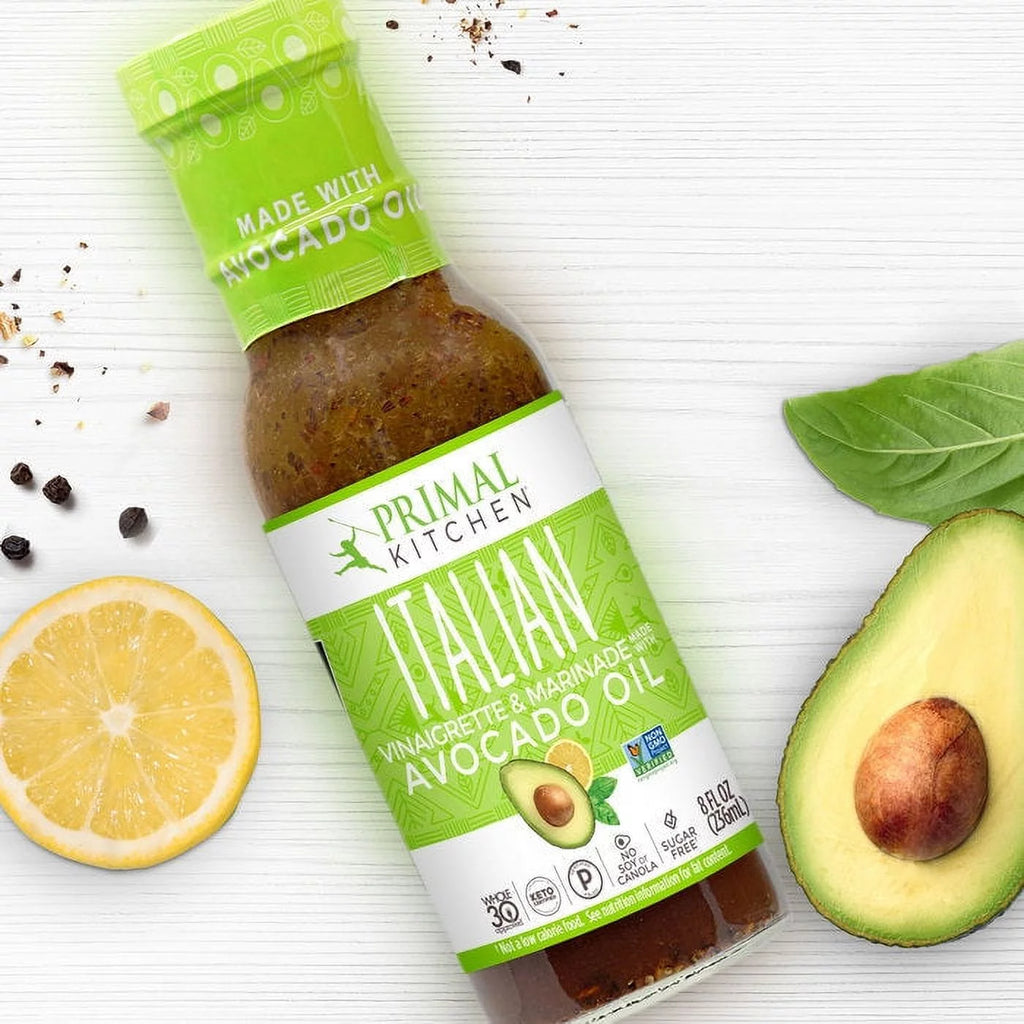 Italian Dressing & Marinade with Avocado Oil, 8 fl oz G573