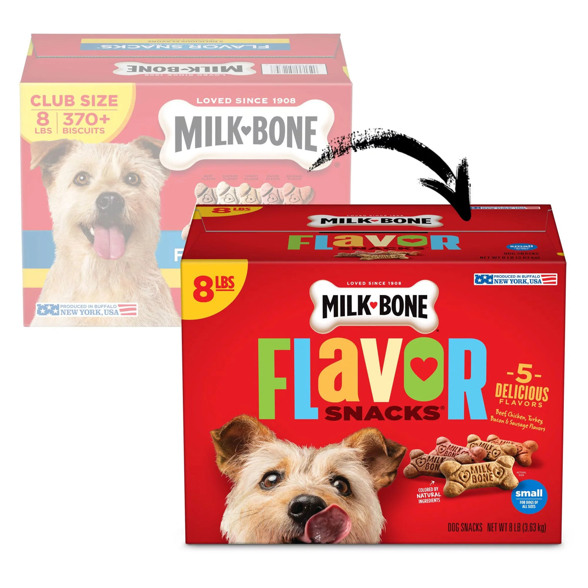 Small Dog Biscuits, 8-Pound R8783