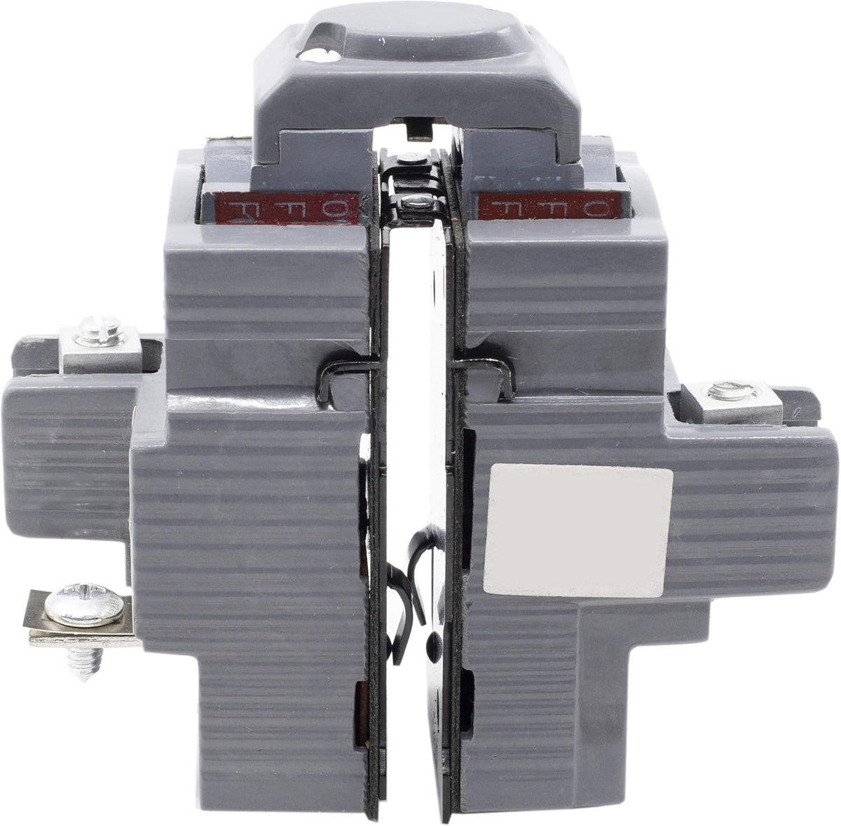 Two Pole 15 Amp Circuit Breaker, Grey, Pack of 2 Q5296