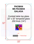 Tinted Cocktail Table Top Glass with 4 in Radius Z346