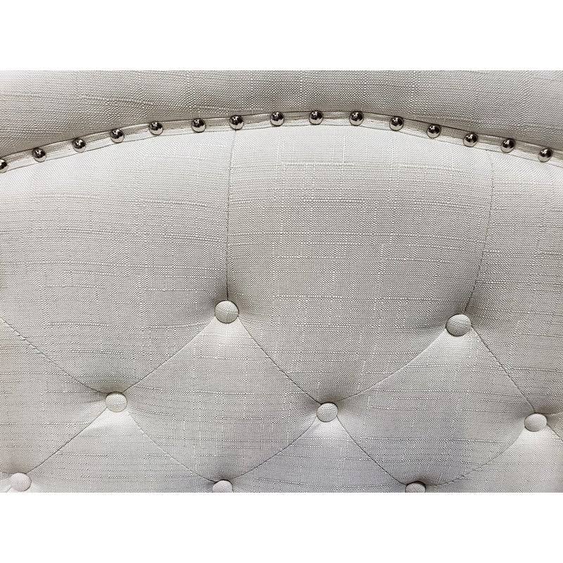 Black King Upholstered Platform Bed O268