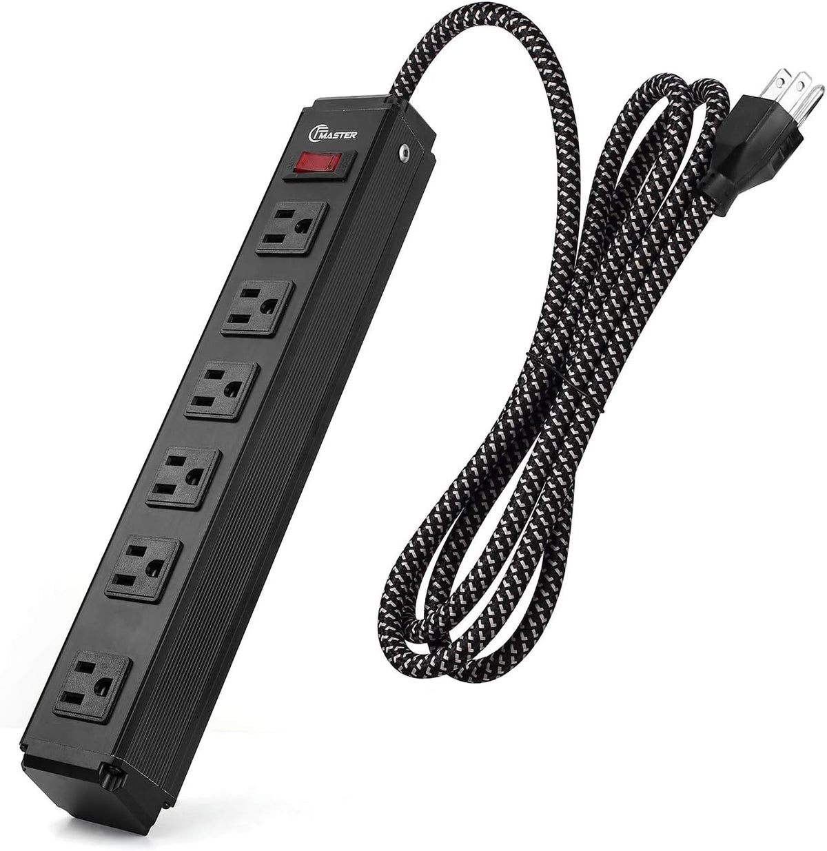 10 Outlet 2 Pack Heavy Duty Power Strip with 6 feet Extension Cord N67852