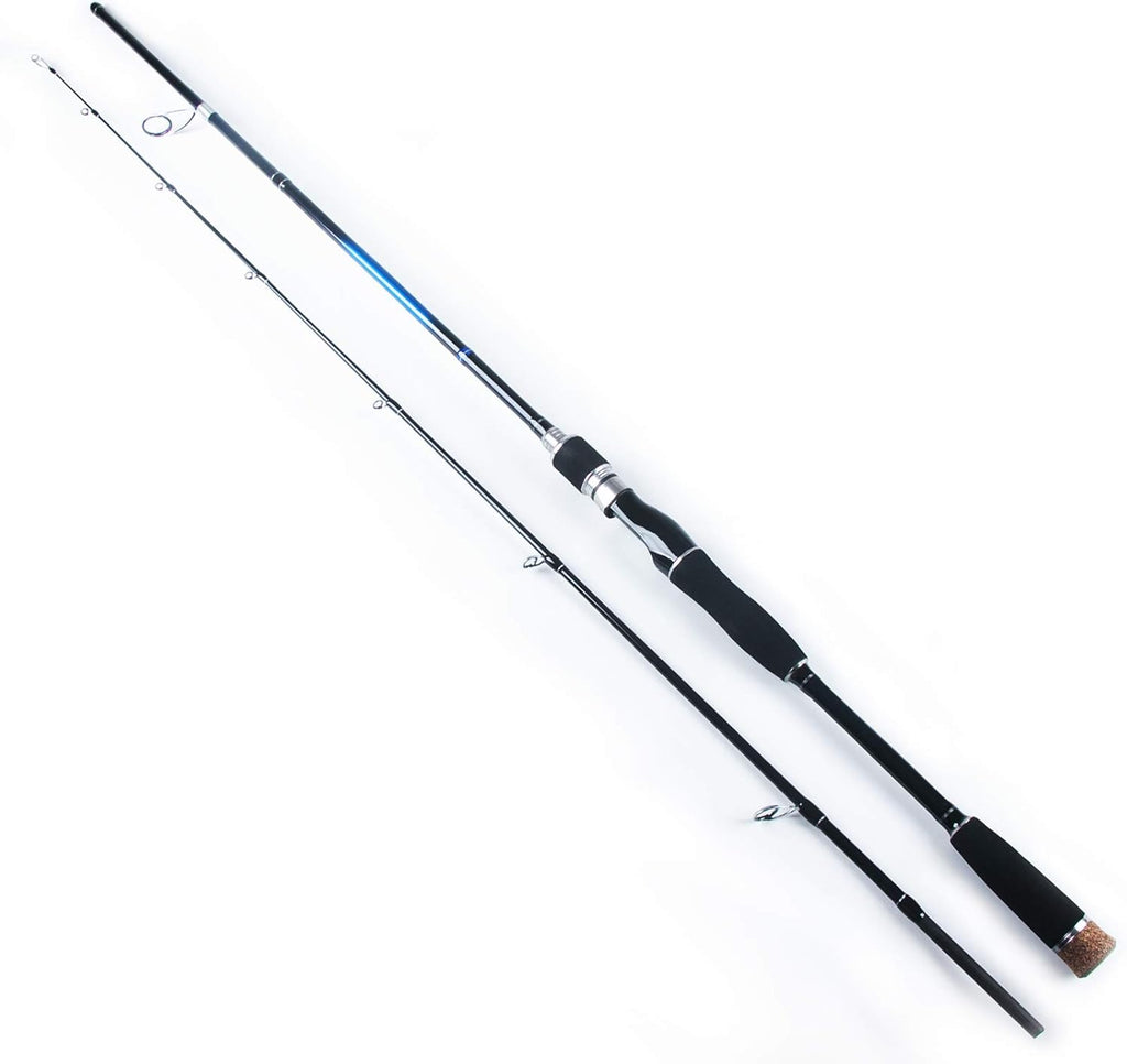 2-Piece Carbon Fiber Bass Fishing Rods C5350