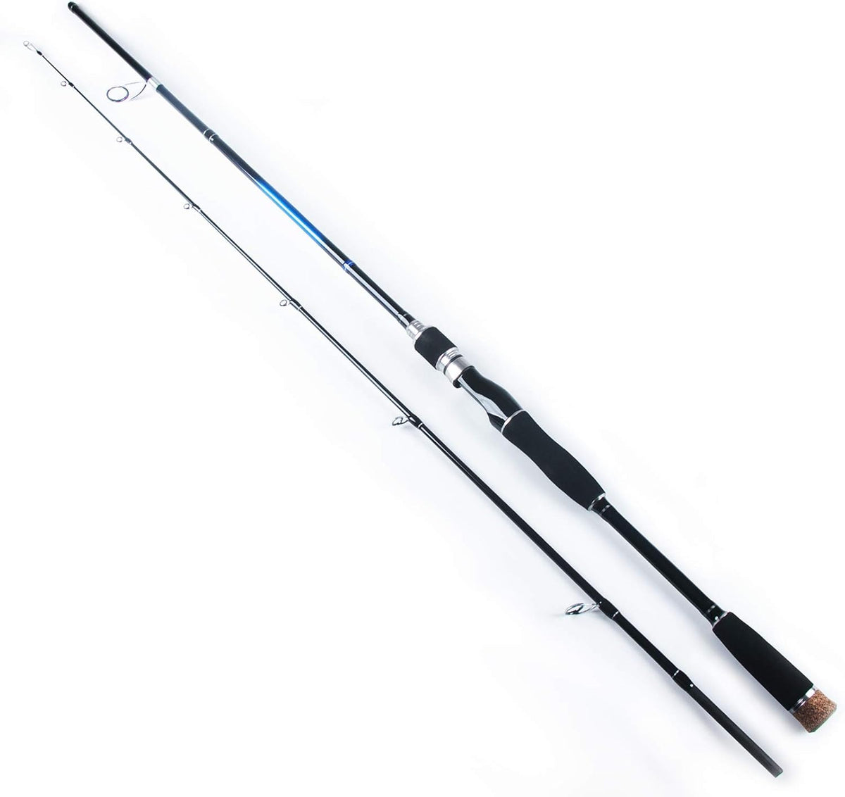 2-Piece Carbon Fiber Bass Fishing Rods C5350