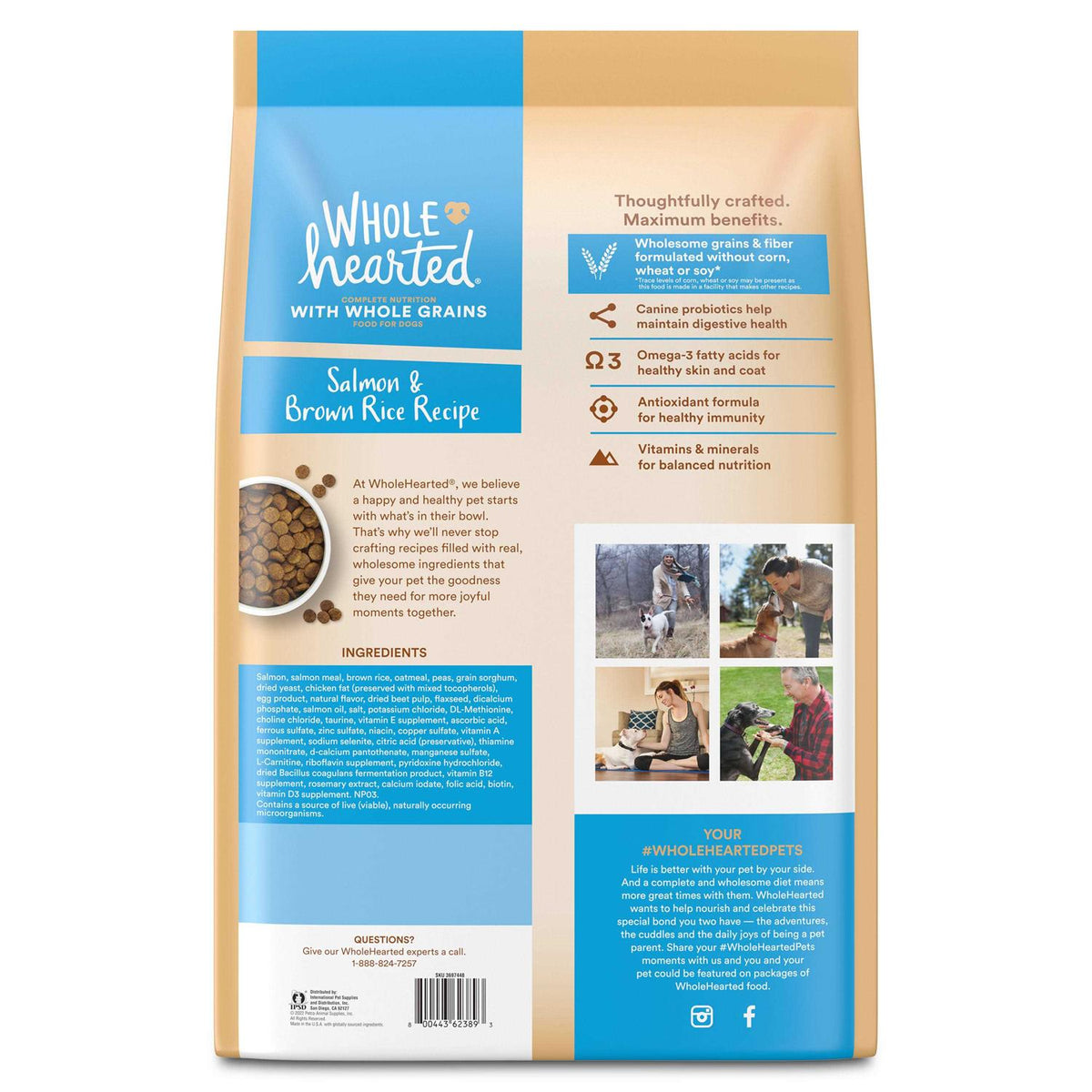 Salmon Recipe Dry Dog Food S4064